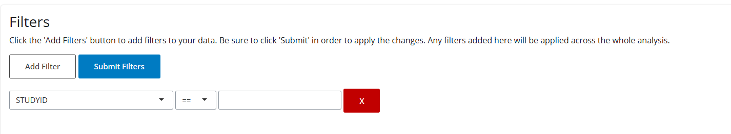 Adding filters