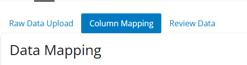Mapping tab