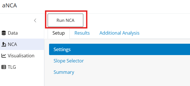 Running NCA